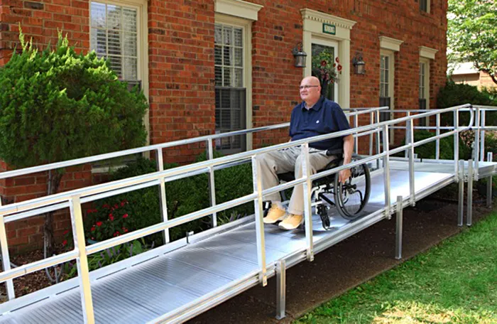Residential Wheelchair Ramp Types Boost Senior Well-Being