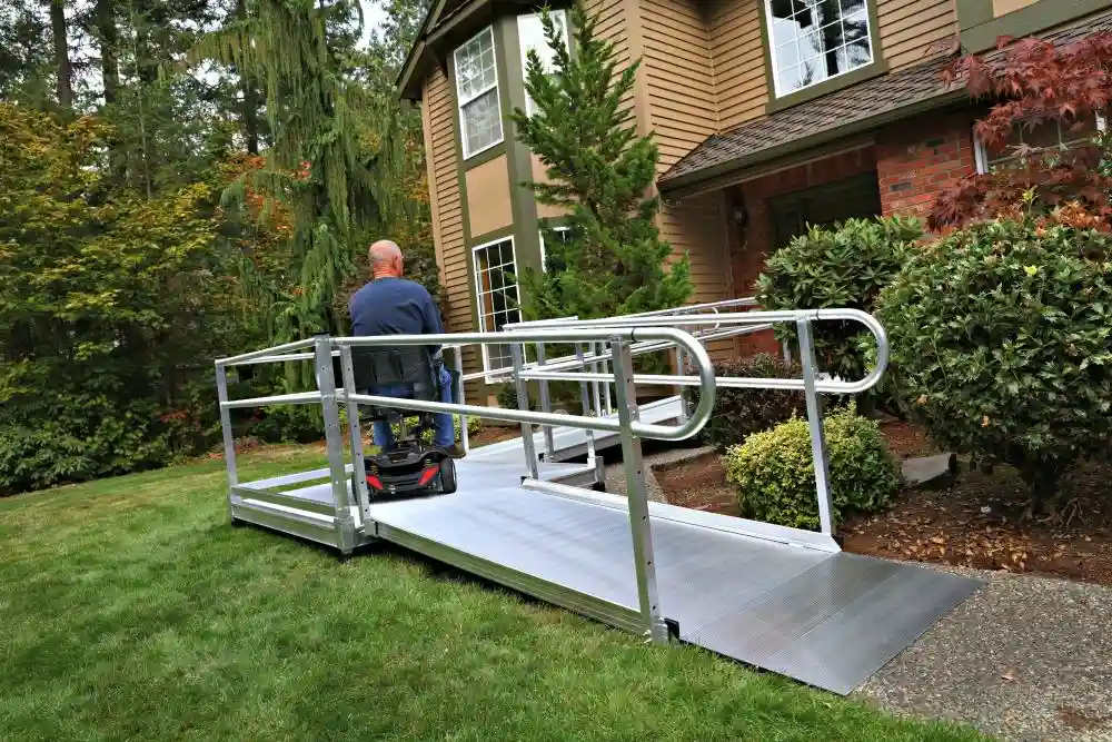residential wheelchair ramp types